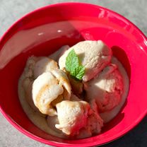 Kodune vanilli- ja soolakaramellijäätis