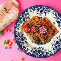 Более тонкие вафли, которые дети сравнивают с печеньем