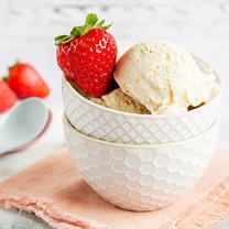 Kokosų ir baltojo miso ledai