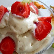 Ledai su tahini sezamų pasta