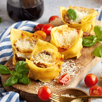 Lazanijos krepšeliai