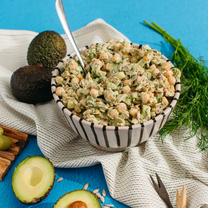 Türgi herneste ja avokaado salat