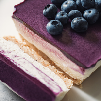 Šilauogių sūrio pyragas