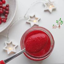 Сыроедческий клюквенный кисель