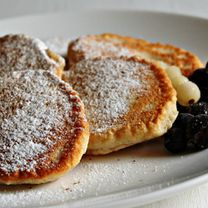 Блинчики из кукурузной муки с корицей