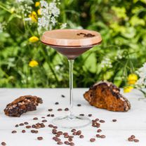 Nealkoholinis kokteilis COFFE a la CHAGA