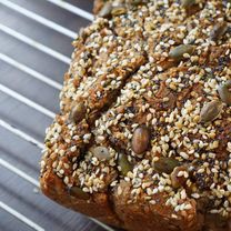 Домашний гречневый хлеб из натуральной закваски (без глютена, дрожжей, сахара, крахмала)