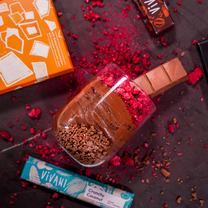 Tamsaus šokolado kreminis desertas