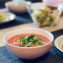 Külm vegan peedipüreesupp allergeenideta