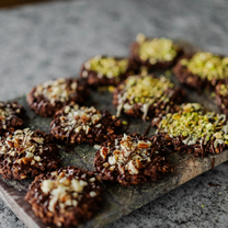 Kakaviniai avižiniai sausainiai be glitimo