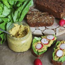 Паста из нута и фасоли