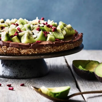 Avokaado- ja kakaokreemidessert, gluteenivaba