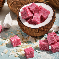 Malaizijos stiliaus kokosiniai saldumynai