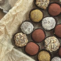 Šokoladinių triufelių asorti