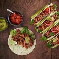 Takai su augaliniu faršu