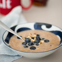 Pusrytinė burnočių košė