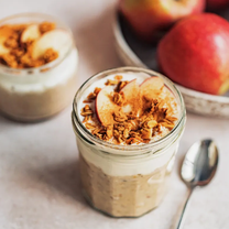 Auzu putra ar āboliem, bez vārīšanas