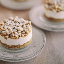 Чизкейк с кукурузной крошкой без глютена