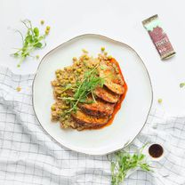 Vistu steiki ar kvinoju