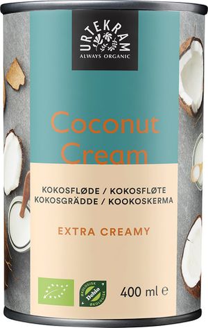Tirštas kokosų kremas, ekologiškas
