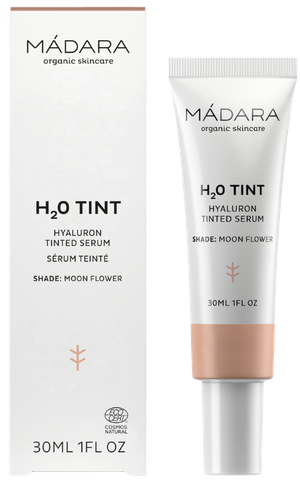 Drėkinamasis veido serumas su atspalviu "H2O Tint", 2 MOON FLOWER