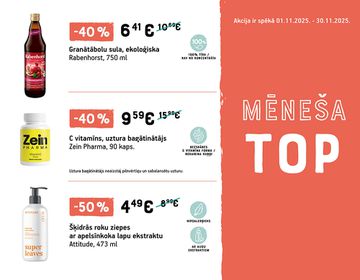 Novembra TOP lielākās atlaides | Akcija
