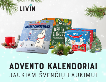 Kalėdų belaukiant - ekologiški advento kalendoriai!