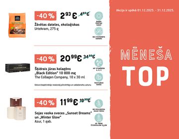 TOP lielākās decembra mēneša atlaides | Akcija