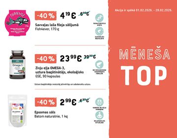TOP lielākās februāra atlaides | Akcija