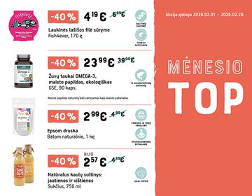 TOP didžiausios vasario mėnesio nuolaidos | Akcija