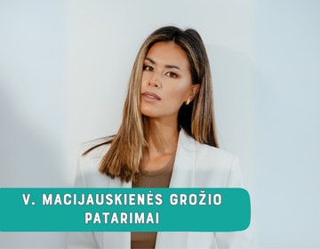 V. Macijauskienė: pavasarį atnaujink savo grožio rutiną su natūralia kosmetika!