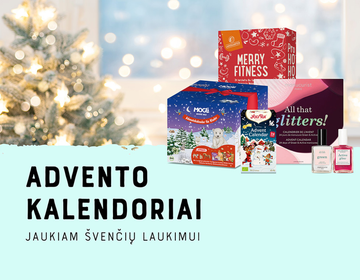 Šventinis džiaugsmas – ekologiški advento kalendoriai!