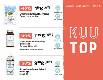 TOP suurimad aprillikuu allahindlused | Kampaania