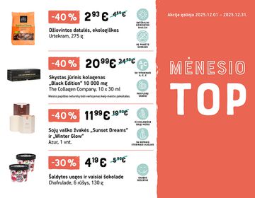 TOP didžiausios gruodžio mėnesio nuolaidos | Akcija
