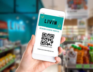 Карта лояльности LIVIN - в вашем телефоне!
