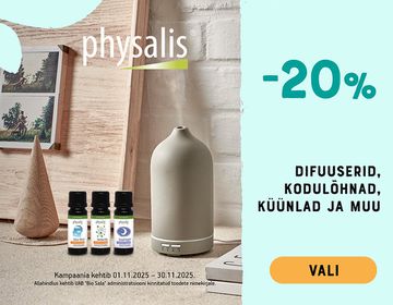 -20% toodetele kodu hubasuse loomiseks | Pakkumine