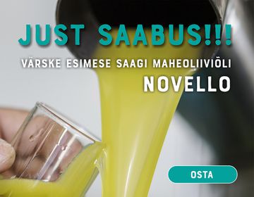Novello ekstra virgin oliiviõli uuest saagist!