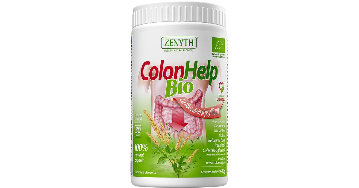 Colon Help pulbere bio g - Zenyth Pharmaceuticals H