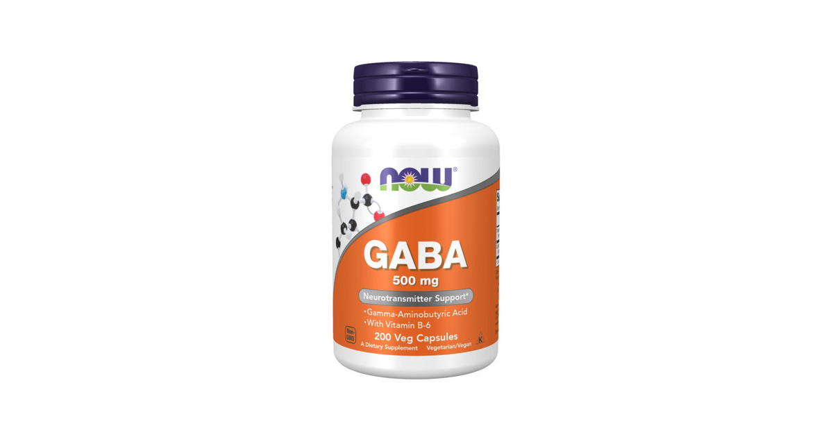 Maisto papildas. GABA 500mg, 100 kaps. | LIVIN