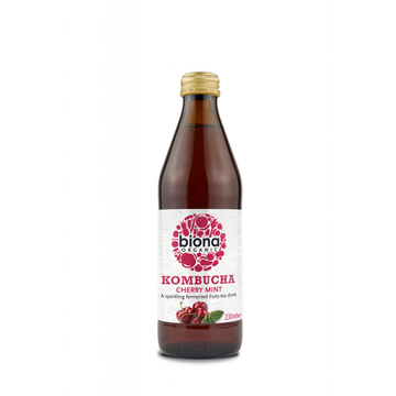 Biona Ekologiska Kombucia Kombucha Su Vysniomis Ir Mėtomis 330 Ml Livin