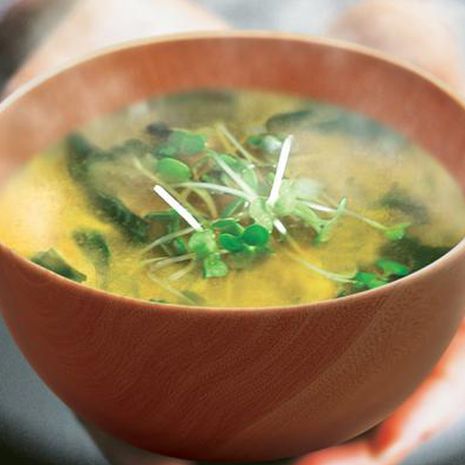 Классический мисо-суп с морскими водорослями
