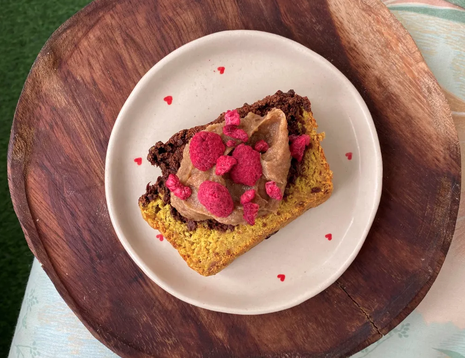 Banaanileib misokaramelliga, ilma lisatud suhkruta