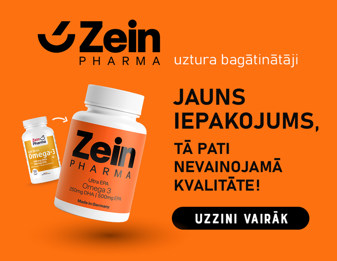 „Katra diena ir Tava” - būtiski pārveidojies „ Zein Pharma“ preču zīmols