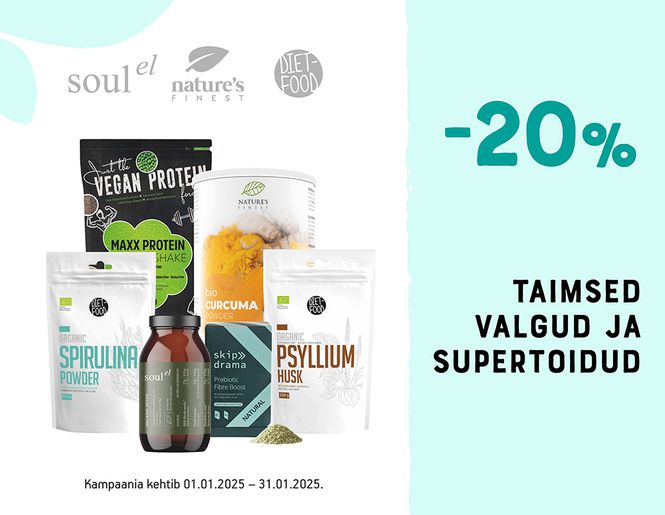 -20% allahindlus supertoitudele | ALE