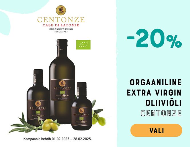 -20% Centonze oliiviõlile | Pakkumine