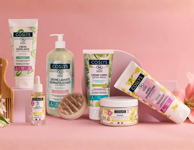 „Coslys“ looduslik ja ökoloogiline kosmeetika: šampoonid, keha- ja juuksehooldus