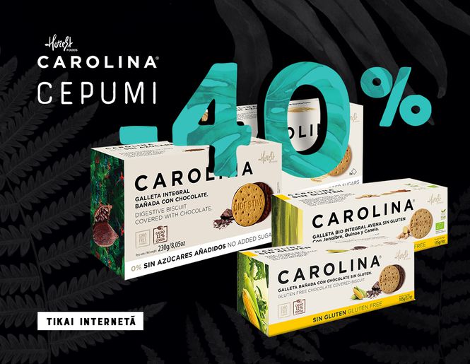 BLACK FRIDAY Izpārdošana - Carolina | Tikai interneta