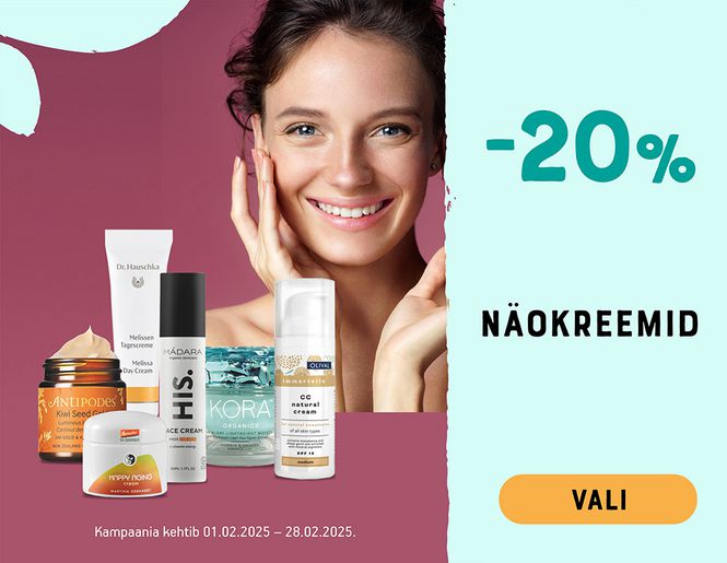 -20% näokreemid | Pakkumine