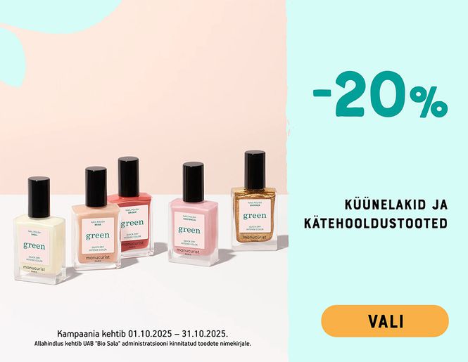 -20% kätehooldusvahenditele | Soodusmüük