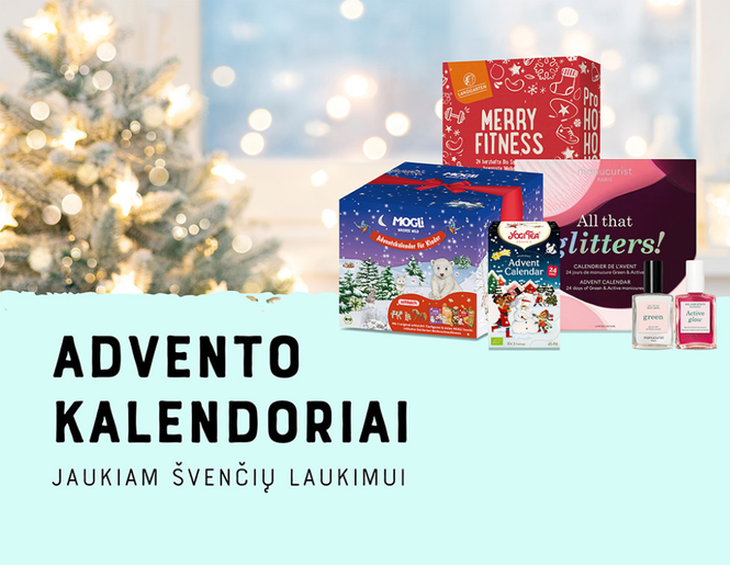 Šventinis džiaugsmas – ekologiški advento kalendoriai!
